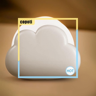 Copoti โคมไฟ LED พลาสติก อเนกประสงค์ อุปกรณ์เสริม สําหรับบ้าน ห้องนอน