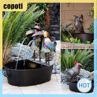 Copoti รูปปั้นนกฮูกเรซิ่น สําหรับตกแต่งบ้าน สวน