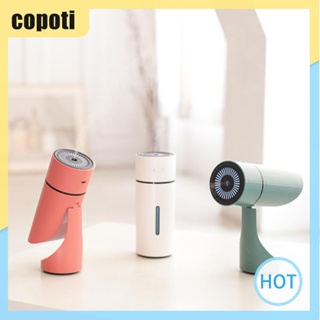 Copoti เครื่องทําความชื้นตั้งโต๊ะ มีไฟ LED ขนาด 260 มล. สําหรับห้องนอนเด็ก บ้าน ออฟฟิศ