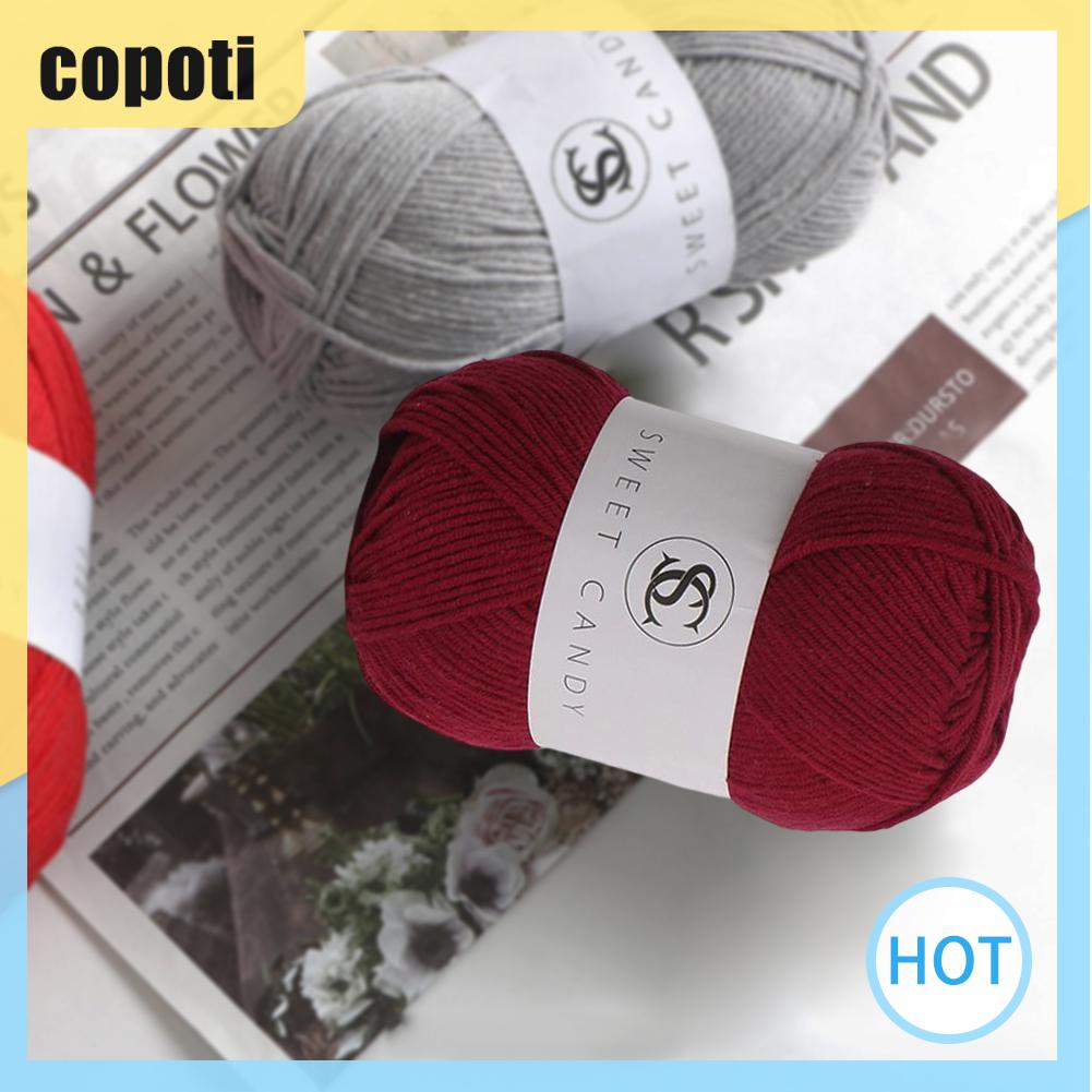 copoti-ไหมพรมถักไหมพรม-แบบนิ่ม-สําหรับถักผ้าพันคอ-และเสื้อกันหนาว-diy-1-ม้วน