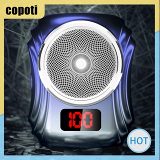 Copoti เครื่องโกนหนวดไฟฟ้า ขนาดเล็ก น้ําหนักเบา เสียงรบกวนต่ํา เหมาะสําหรับการตั้งแคมป์กลางแจ้ง สําหรับบ้าน