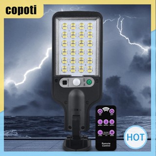 Copoti โคมไฟ LED พลังงานแสงอาทิตย์ เรืองแสงอัตโนมัติ พร้อมรีโมตคอนโทรล 2.5W 5V สําหรับบ้าน สวน