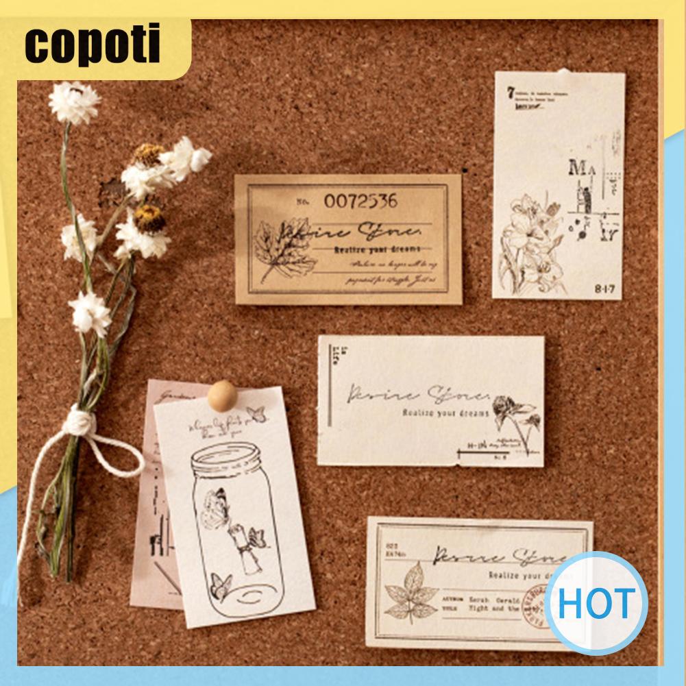 copoti-กระดาษลายดอกไม้-สไตล์เรโทร-สําหรับตกแต่งบ้าน-diy