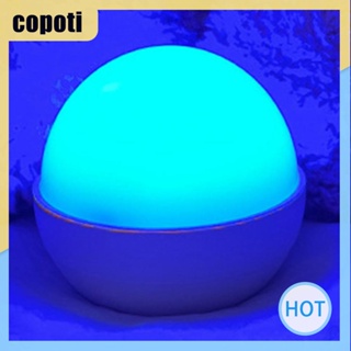 Copoti โคมไฟตั้งโต๊ะ LED RGB มีแบตเตอรี่ในตัว สําหรับบ้าน กลางแจ้ง