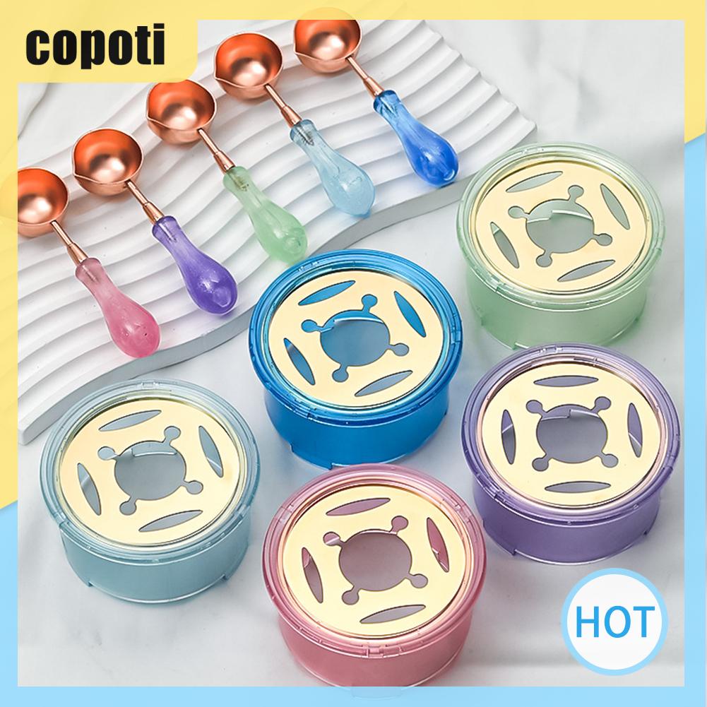 copoti-เตาขี้ผึ้งปิดผนึก-พร้อมช้อน-diy-สําหรับซองจดหมาย-การ์ด-บ้าน