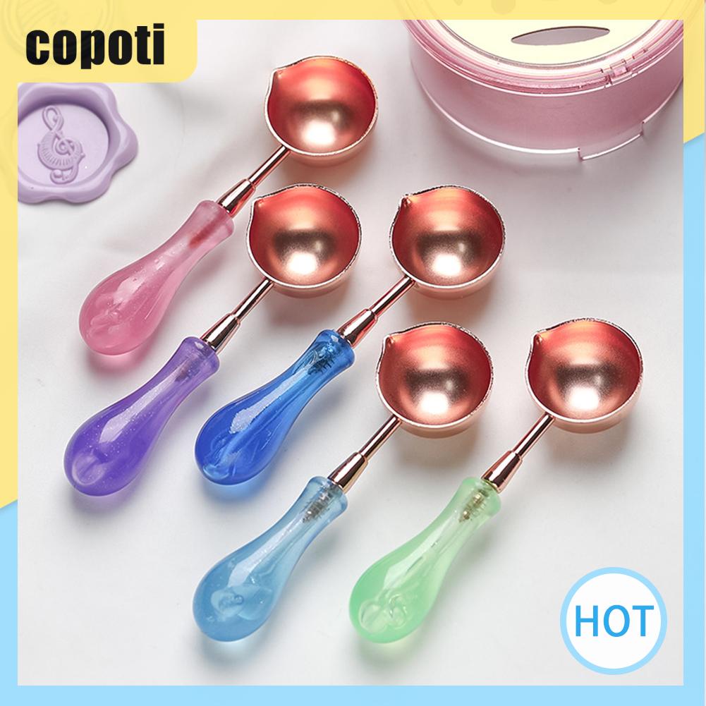 copoti-เตาขี้ผึ้งปิดผนึก-พร้อมช้อน-diy-สําหรับซองจดหมาย-การ์ด-บ้าน