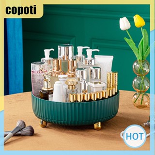 Copoti กล่องเก็บจานผลไม้ ทรงกลม หมุนได้ ทนทาน สําหรับบ้าน ห้องครัว