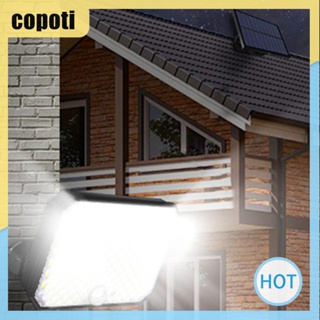 Copoti โคมไฟติดผนังบ้าน Led 190 ดวง พลังงานแสงอาทิตย์ ปรับได้ สําหรับสวนสาธารณะ บ้าน