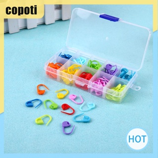 Copoti คลิปล็อคเข็มถักโครเชต์ ขนาดเล็ก DIY อุปกรณ์เสริม สําหรับบ้าน