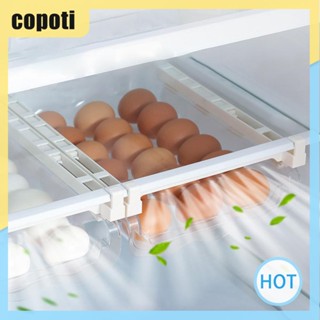 Copoti กล่องลิ้นชักเก็บไข่ 18 ช่อง สําหรับตู้เย็น