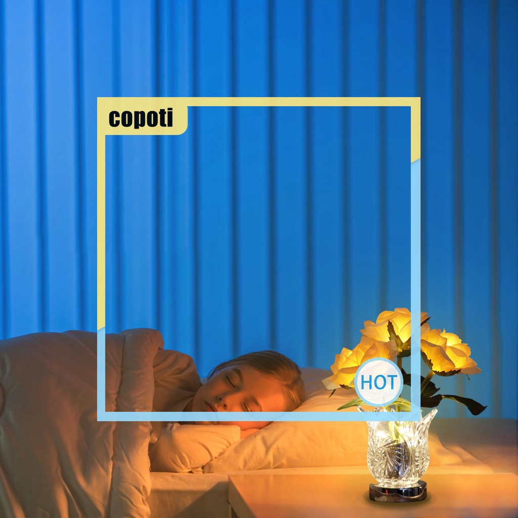 copoti-โคมไฟตั้งโต๊ะ-led-รูปดอกกุหลาบ-หรี่แสงได้-300mah-ชาร์จซ้ําได้-สําหรับบ้าน