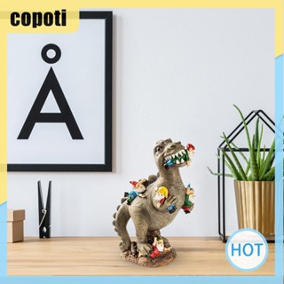 Copoti รูปปั้นไดโนเสาร์ สําหรับตกแต่งบ้าน สวน กลางแจ้ง