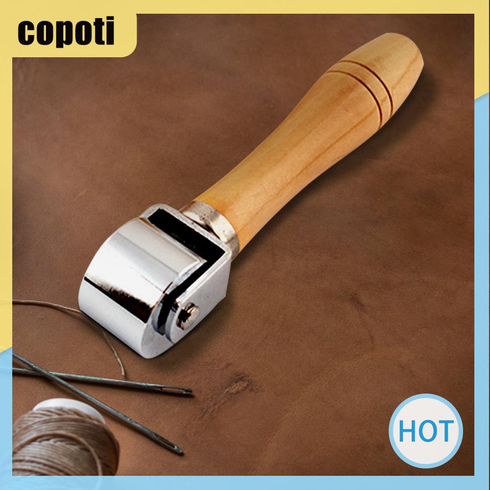 copoti-ลูกกลิ้งสเตนเลส-ขอบหนัง-diy-สําหรับงานหนัง-งานฝีมือ