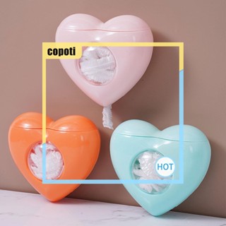 Copoti กล่องพลาสติก แบบติดผนัง น่ารัก สําหรับจัดเก็บของในห้องครัว