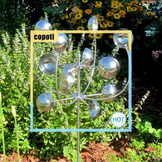 Copoti กังหันลมเหล็กดัด หมุนได้ สําหรับตกแต่งสวน บ้าน