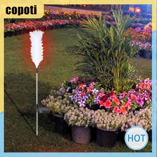 Copoti โคมไฟ LED 2 ดวง พลังงานแสงอาทิตย์ ติดตั้งง่าย ทนทาน สําหรับตกแต่งบ้าน สวน