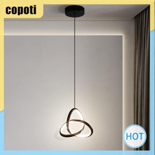 Copoti โคมไฟระย้า LED ป้องกันการกัดกร่อน สําหรับแขวนในบ้าน ห้องนั่งเล่น