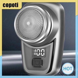 Copoti เครื่องโกนหนวดดิจิทัล เสียงเบา ขนาดเล็ก สําหรับบ้าน โรงแรม