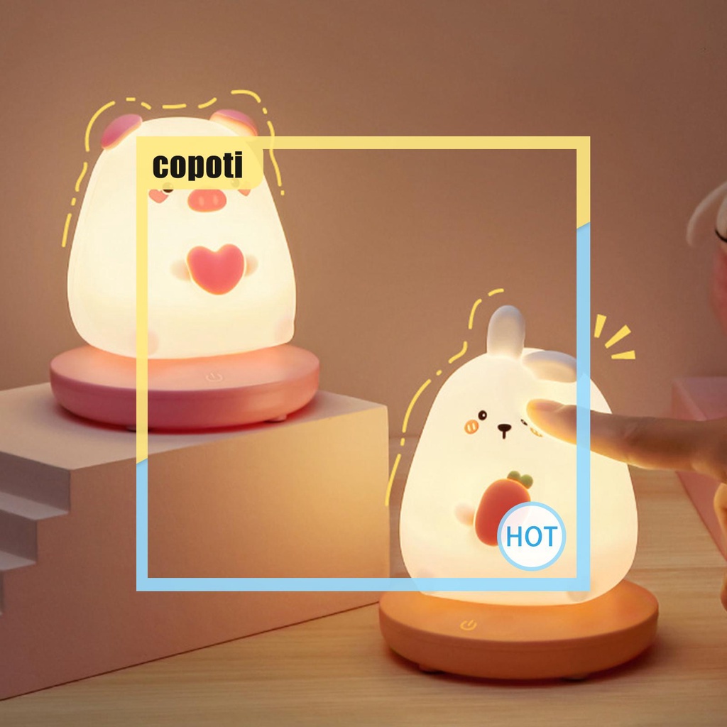 copoti-โคมไฟตั้งโต๊ะ-ซิลิโคน-รูปสัตว์-3-ระดับ-1200mah-usb-led-สําหรับบ้าน