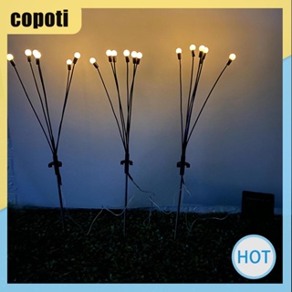 Copoti โคมไฟพลังงานแสงอาทิตย์ รูปหิ่งห้อย ขนาด 70 ซม. สําหรับตกแต่งบ้าน สนามหญ้า งานเทศกาล