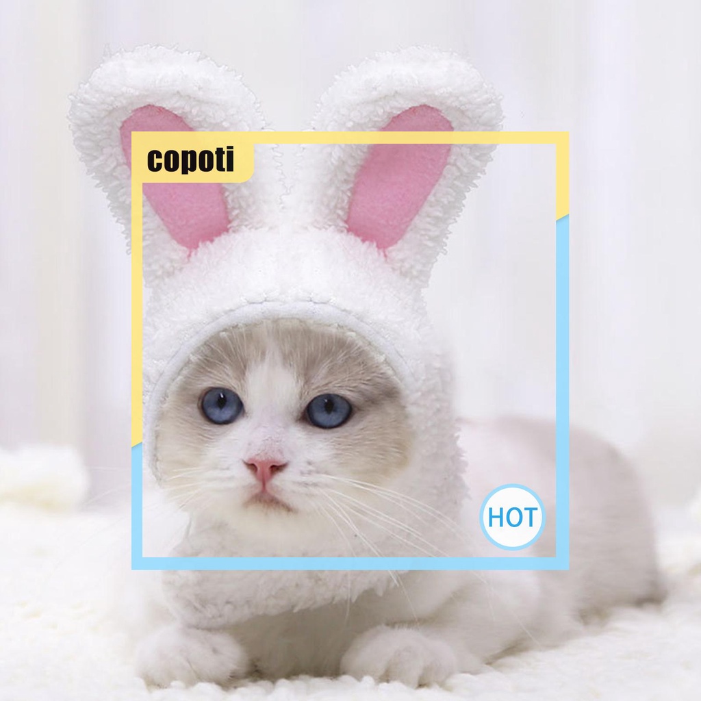 copoti-หมวกขนแกะ-แต่งหูกระต่าย-สําหรับสัตว์เลี้ยง-สุนัข-แมว