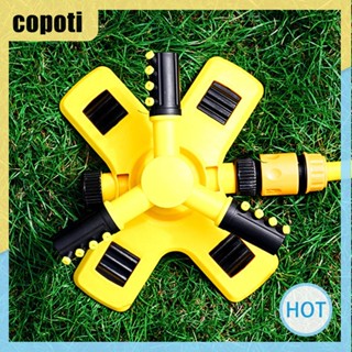 Copoti หัวฉีดสปริงเกลอร์ หมุนได้ 360 องศา 3 แขน สําหรับรดน้ําในสวน กลางแจ้ง