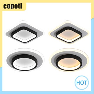 Copoti โคมไฟเพดาน LED สไตล์โมเดิร์น สําหรับตกแต่งบ้าน ห้องนอน ห้องนั่งเล่น