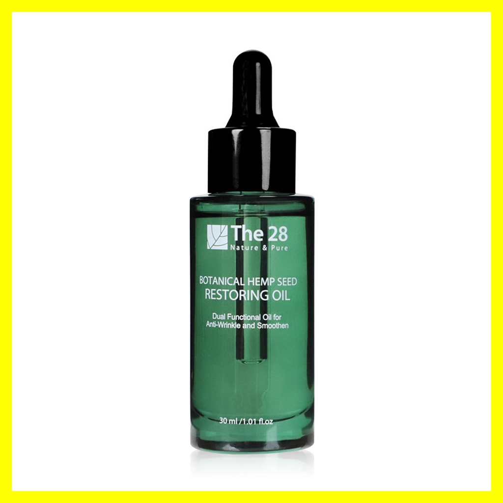 the28-botanical-hemp-seed-restoring-oil-30ml-เดอะ28-ออยล์บำรุงผิวเนื้อบางเบา