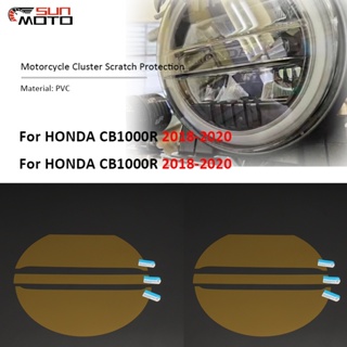 สติกเกอร์ฟิล์มติดแดชบอร์ดรถจักรยานยนต์ CB 650R 1000R สําหรับ HONDA CB1000R CB650R 2019 2020 2021 2022 2 ชิ้น