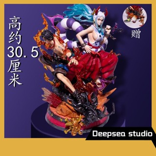 Deepsea studio [Quick delivery in stock] One piece dream linkage big and X ace ashkado daughter hand-made statue model gift