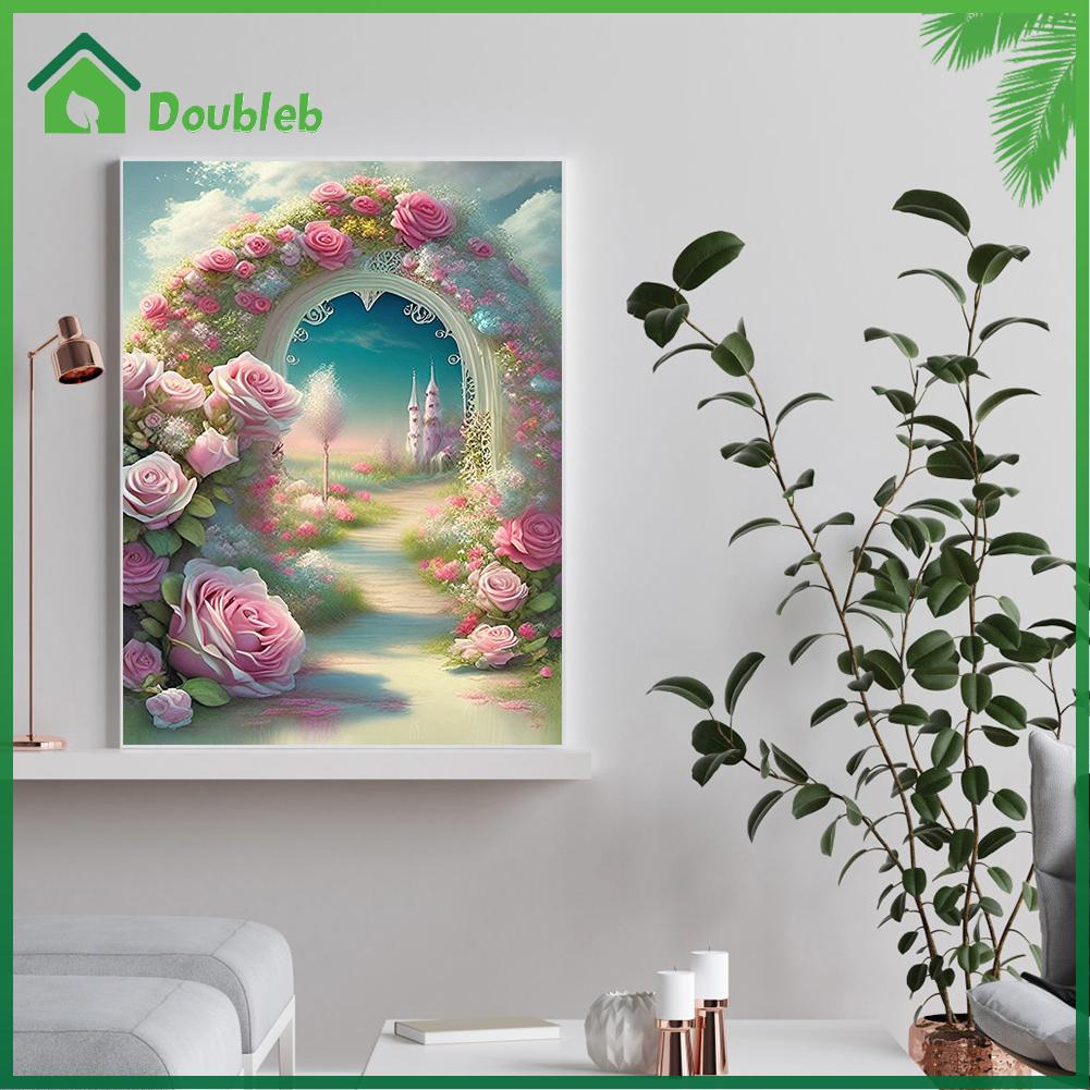 doub-x-ภาพวาดสีน้ํามัน-ตามตัวเลข-diy-สําหรับตกแต่งผนังบ้าน-สวน-40x50-ซม