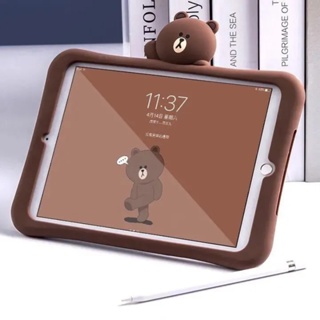 [Aimeidai] เคสแท็บเล็ต ลายหมีน่ารัก สําหรับ iPad 2 3 4 Mini Air Pro Series