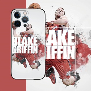 [Aimeidai] เคสโทรศัพท์มือถือ ซิลิโคน กันกระแทก ลาย NBA Super Star Blake Griffin สําหรับ iPhone 14 13 12 11 Series
