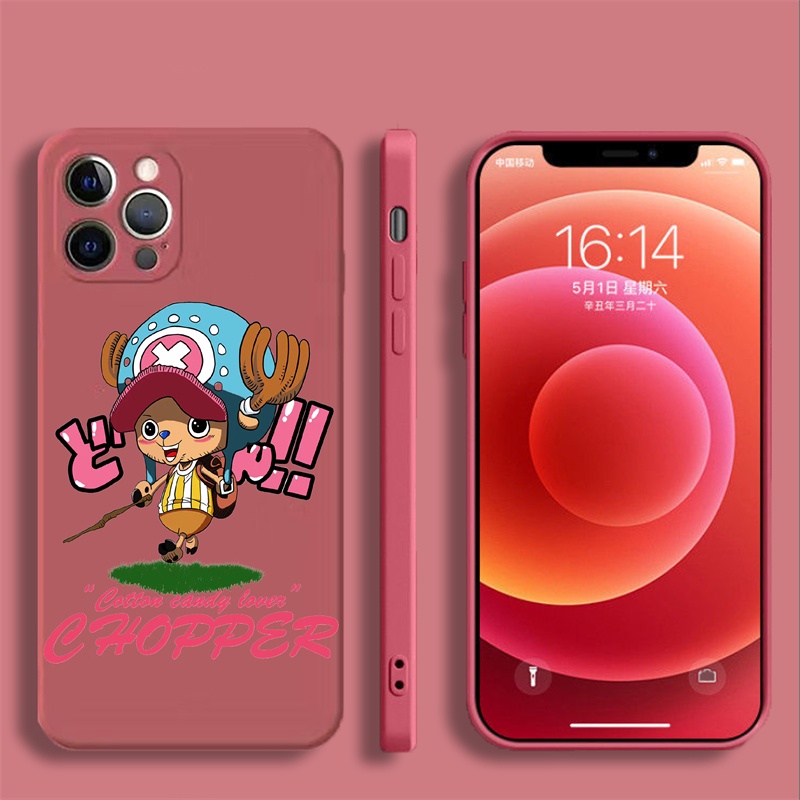 aimeidai-เคสโทรศัพท์มือถือ-ซิลิโคน-กันกระแทก-ลายวันพีช-tony-tony-chopper-สําหรับ-iphone-13-12-11-series