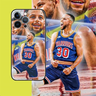 [Aimeidai] เคสโทรศัพท์มือถือ ซิลิโคน กันกระแทก พิมพ์ลาย NBA Super Star Stephen Curry สําหรับ iPhone 14 13 12 11 Series