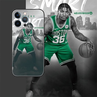 [Aimeidai] เคสโทรศัพท์มือถือซิลิโคน กันกระแทก พิมพ์ลาย NBA Super Star Marcus สําหรับ iPhone 14 13 12 11 Series