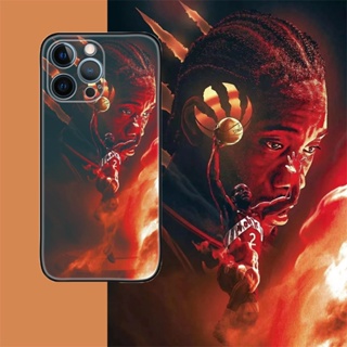 [Aimeidai] เคสโทรศัพท์มือถือ ซิลิโคน กันกระแทก พิมพ์ลาย NBA Superstar Kawhi Leonard สําหรับ iPhone 14 13 12 11 Series