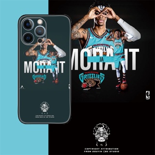 [Aimeidai] เคสโทรศัพท์มือถือซิลิโคน กันกระแทก พิมพ์ลาย NBA Super Star Ja Morant สําหรับ iPhone 14 13 12 11 Series