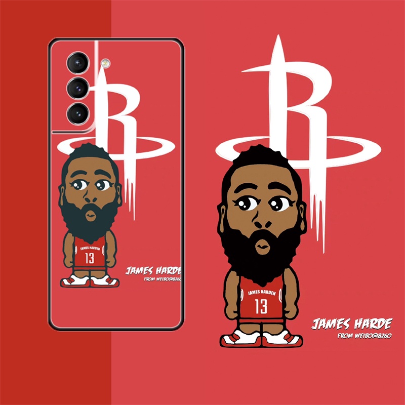 aimeidai-เคสโทรศัพท์มือถือ-ซิลิโคน-กันกระแทก-ลายการ์ตูน-nba-star-lebron-james-สําหรับ-samsung-s9-s10-s20-s20-fe-s21-s22-series