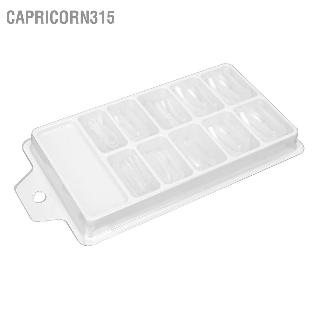 capricorn315-ชุดต่อเล็บเจล-ชุดแปรงทาเล็บสองหัวป้องกันการติดสารละลาย-30มล-เจลต่อเล็บ-15ก