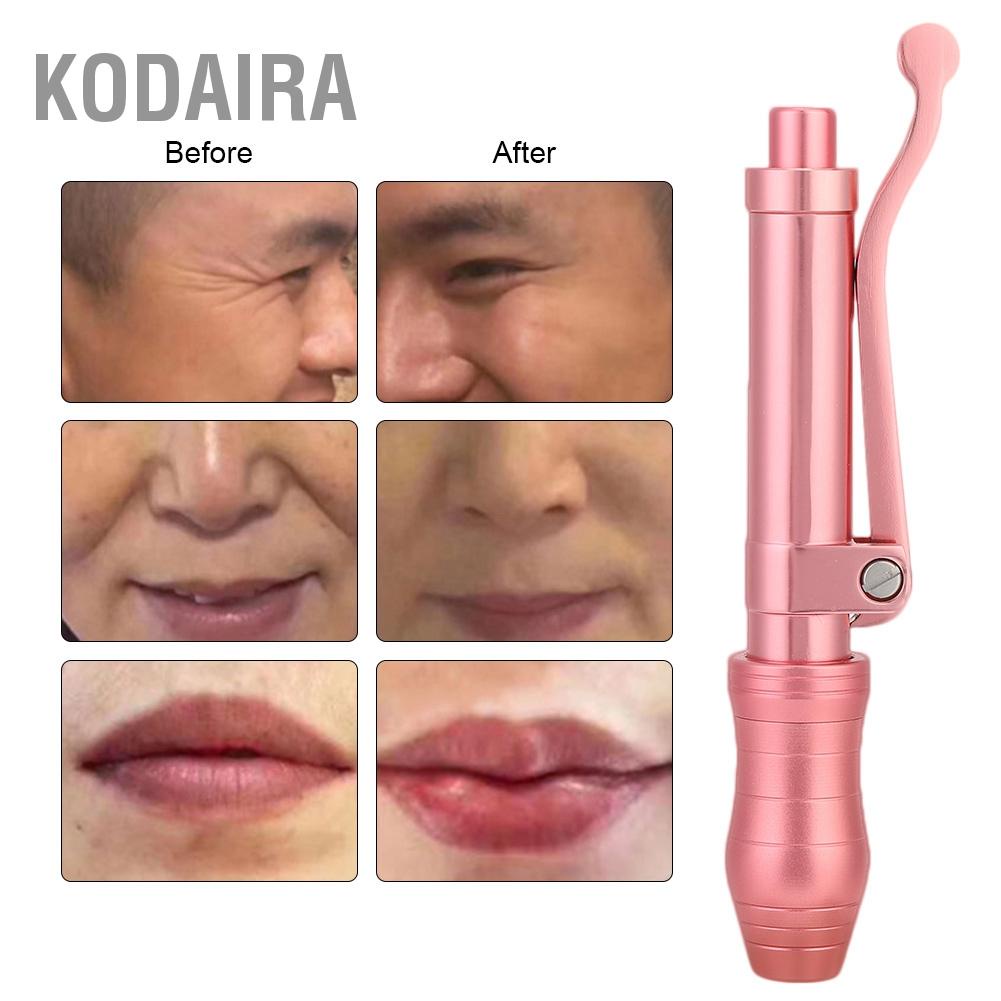 kodaira-ปากกาฉีดกรดไฮยาลูโรนิกเข็มฟรีเครื่องพ่นยาฟื้นฟูผิวต่อต้านริ้วรอยหัวฉีด