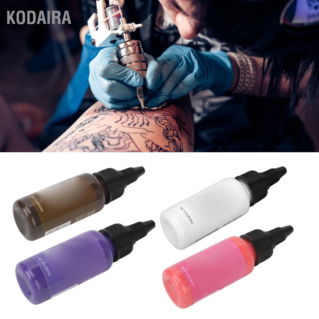 kodaira-tattoo-pigment-ระบายสีง่ายติดทนนานปลอดภัยระคายเคืองฟรีหมึกสักสำหรับศิลปินสัก-29-6ml