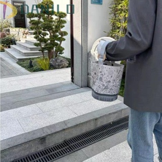 Danilo กระเป๋าถือ ผ้าแคนวาส ทรงบักเก็ต ลายกระต่าย ความจุขนาดใหญ่ สไตล์เกาหลี สําหรับคุณแม่ ใส่กล่องอาหารกลางวัน กลางแจ้ง