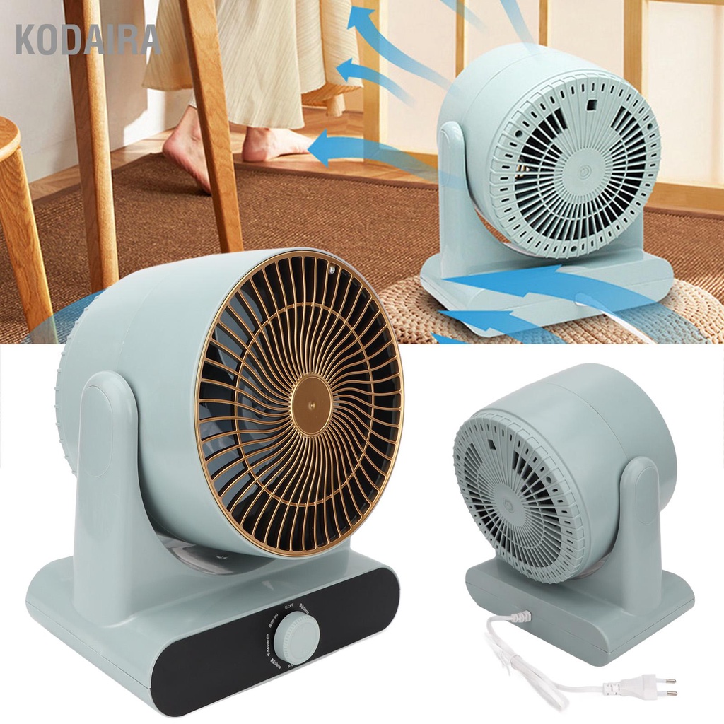 kodaira-ฤดูร้อนมินิพัดลมหมุนเวียน-air-circulator-พัดลมตั้งโต๊ะแบบปรับได้สำหรับร้านทำเล็บในร่ม-eu-plug-250v