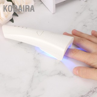 KODAIRA โคมไฟเล็บแบบชาร์จไฟแบบพกพา 3W USB LED เจลยาทาเล็บเครื่องเป่าเล็บเครื่องศิลปะ