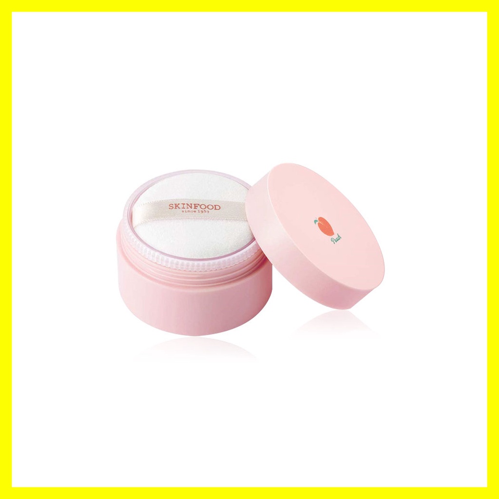 skinfood-peach-cotton-multi-finish-powder-15g-สกินฟู้ด-แป้งฝุ่นเนื้อละเอียด