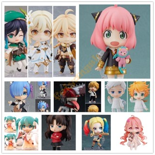 ใหม่ ฟิกเกอร์โมเดล Nendoroid Genshin Impact Chainsaw Man Spy X Family Hatsune Miku เปลี่ยนหน้าได้ ของเล่นสําหรับเด็ก