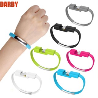 Darby สายรัดข้อมือ Type-C แบบพกพา อุปกรณ์เสริม สําหรับโทรศัพท์มือถือ