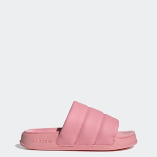 adidas ไลฟ์สไตล์ รองเท้าแตะ Adilette Essential ผู้หญิง สีชมพู HQ2055