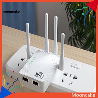 Moon* อุปกรณ์เพิ่มสัญญาณไร้สาย 1200mbps Wifi Speed Boost Your Wi-fi พร้อม 1200mbps ความถี่คู่ สําหรับทุกมุม